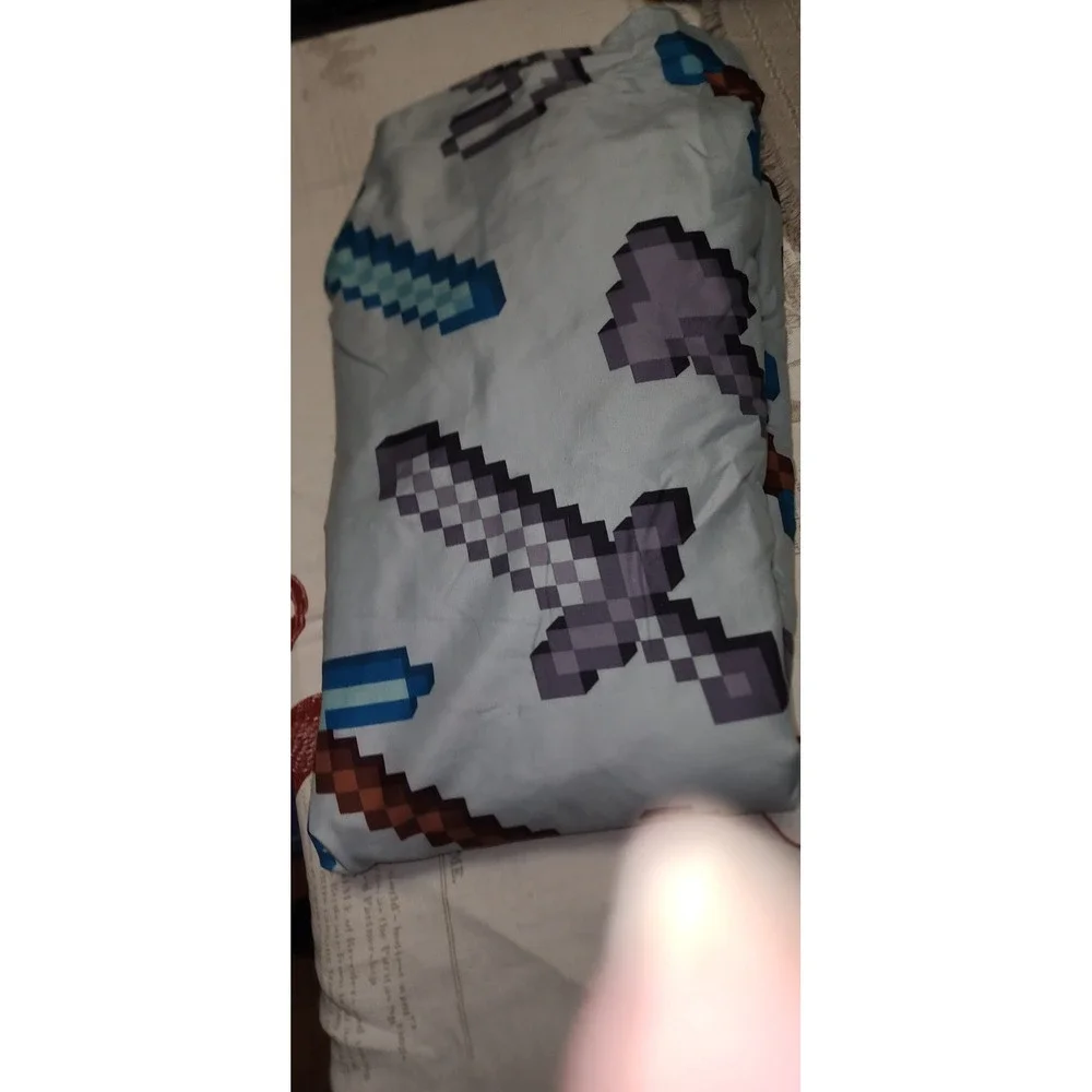 Minecraft twin bedding